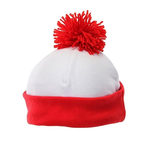 Where's Waldo Red/White Striped Shirt Men's Halloween Costume Set New/N… - Picture 3 of 15